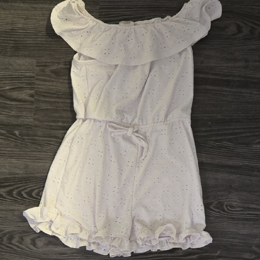 2.hip Kids One Piece in White Eyelet